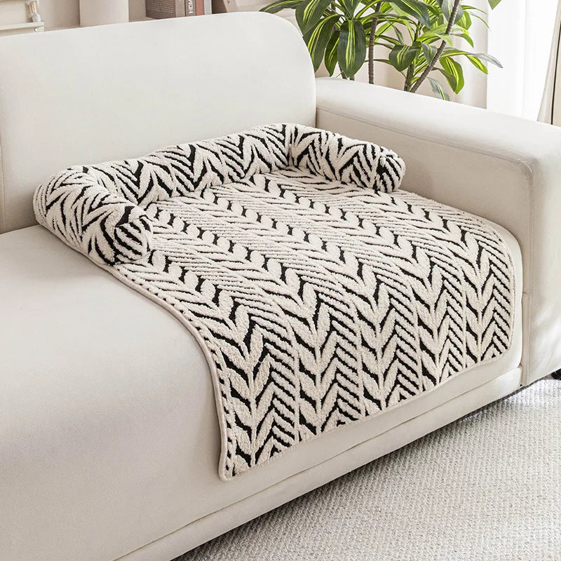 Cozy Plush Pet Sofa
