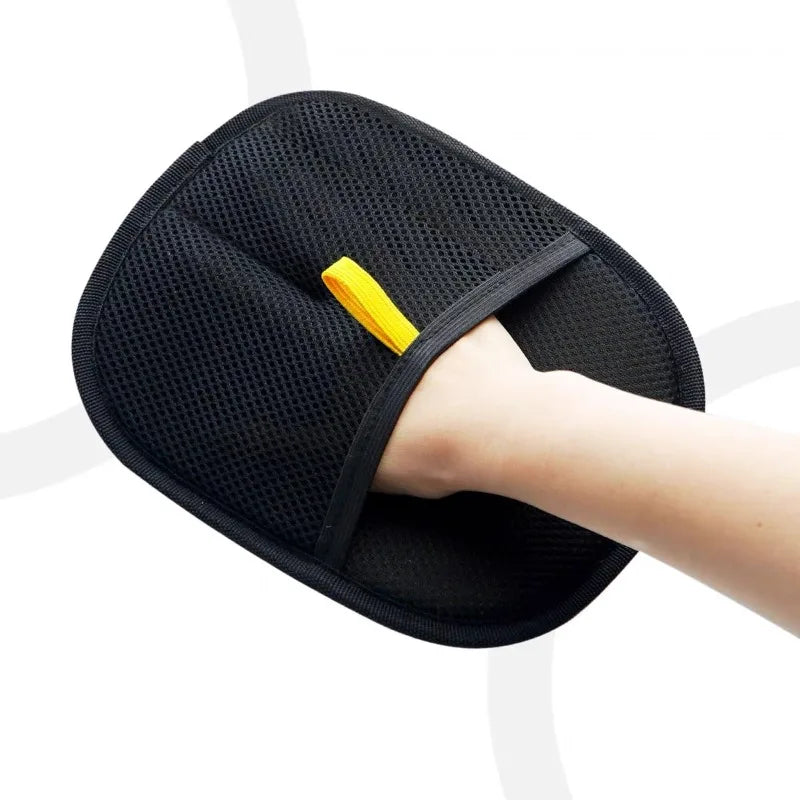Pet Deshedding Glove Brush for Dogs & Cats – Double-Sided Hair Remover