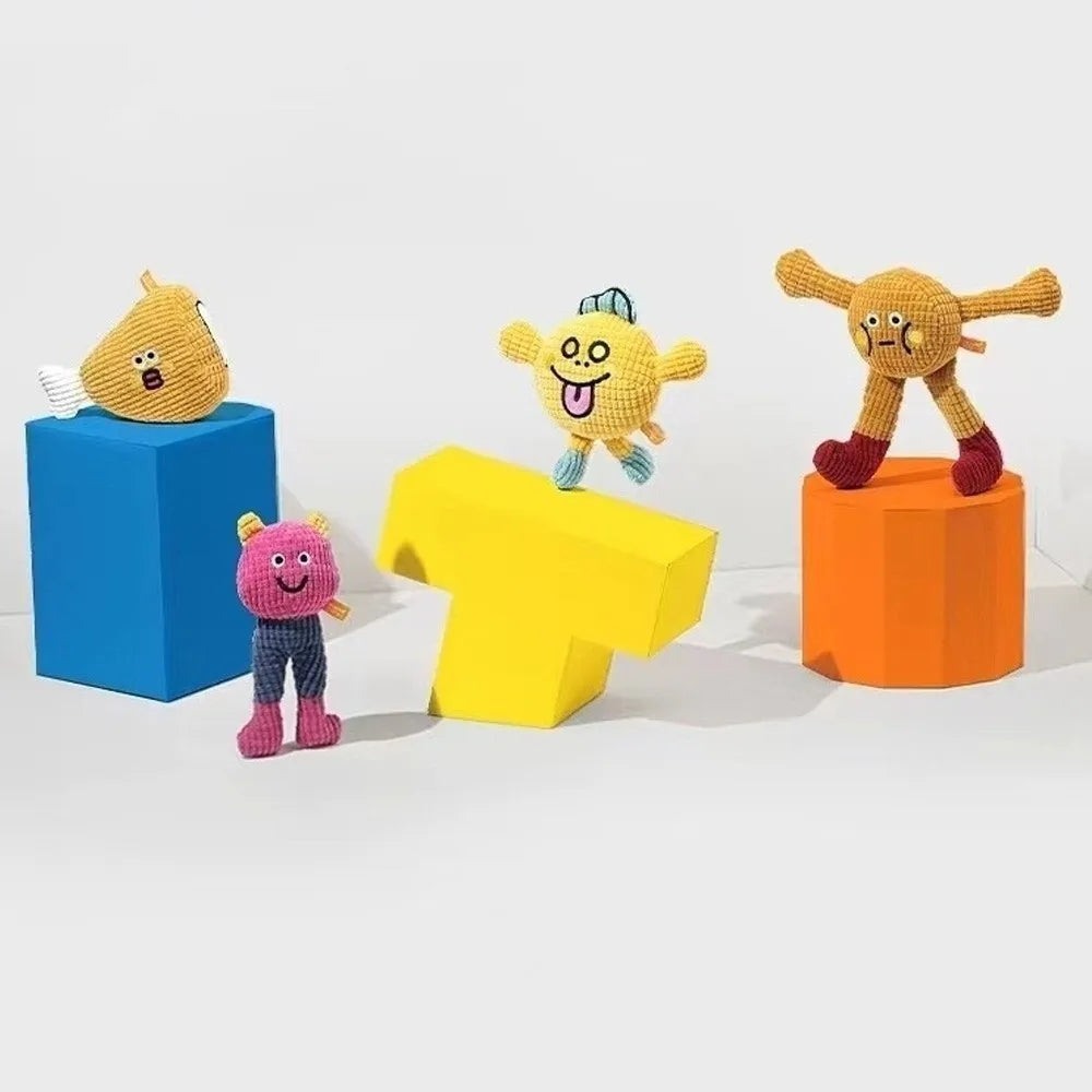 Squeaky Chew Toy for Dogs & Cats – Funny Interactive Pet Toy