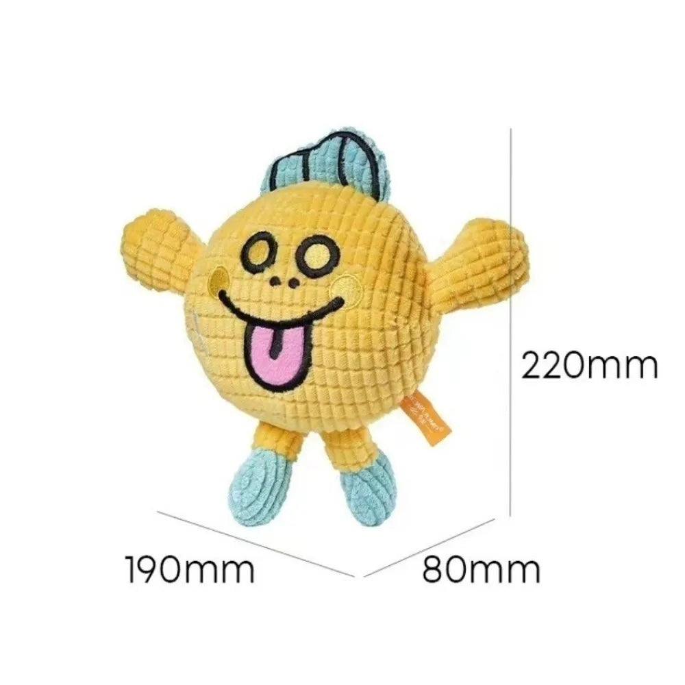 Squeaky Chew Toy for Dogs & Cats – Funny Interactive Pet Toy