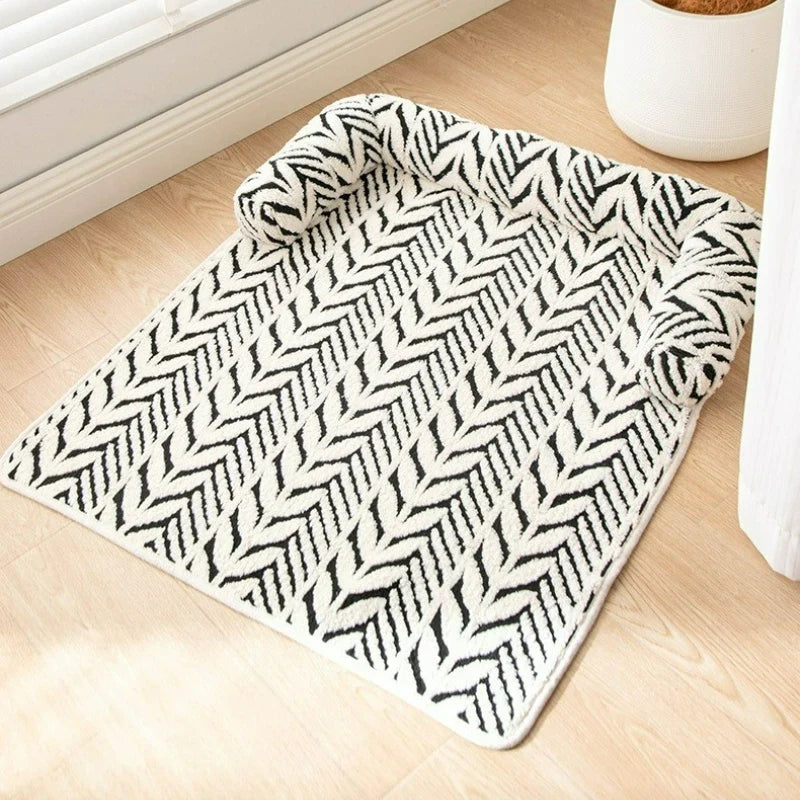 Cozy Plush Pet Sofa