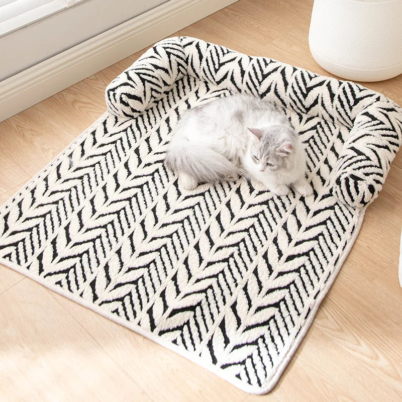 Cozy Plush Pet Sofa