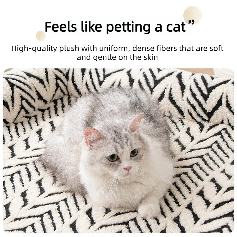 Cozy Plush Pet Sofa