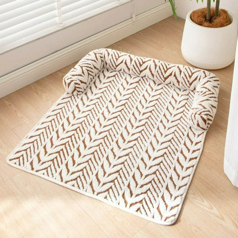 Cozy Plush Pet Sofa