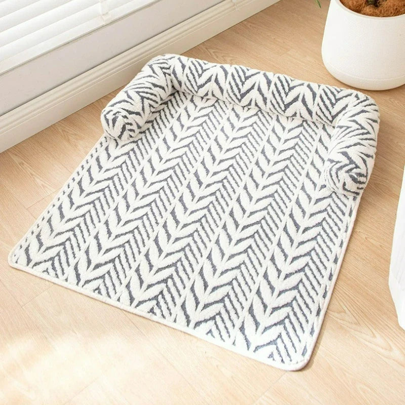 Cozy Plush Pet Sofa